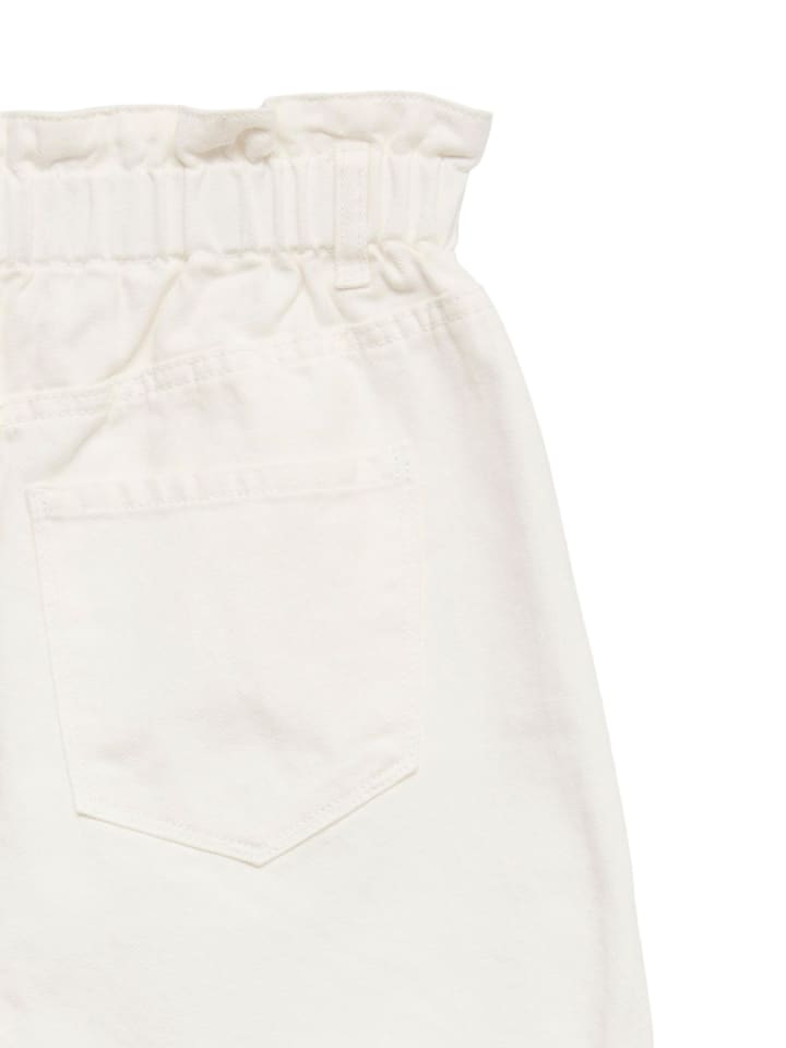 Vero Moda Jeans-Shorts in Snow White günstig kaufen