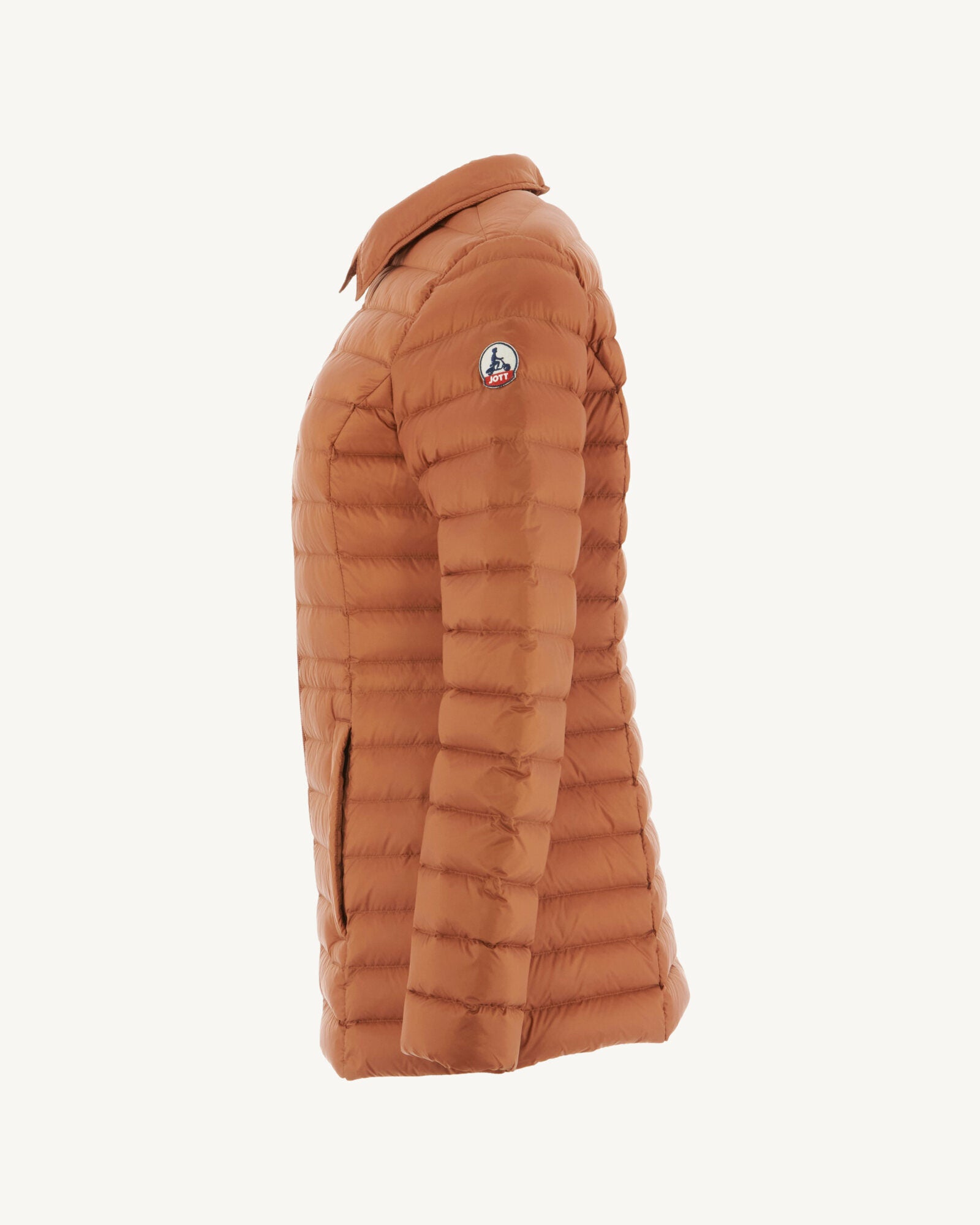 Doudoune à capuche mi-longue Caramel Nour 2.0