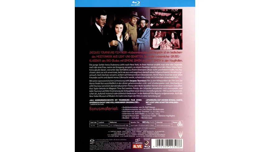 Katzenmenschen (Cat People) (Filmjuwelen)
