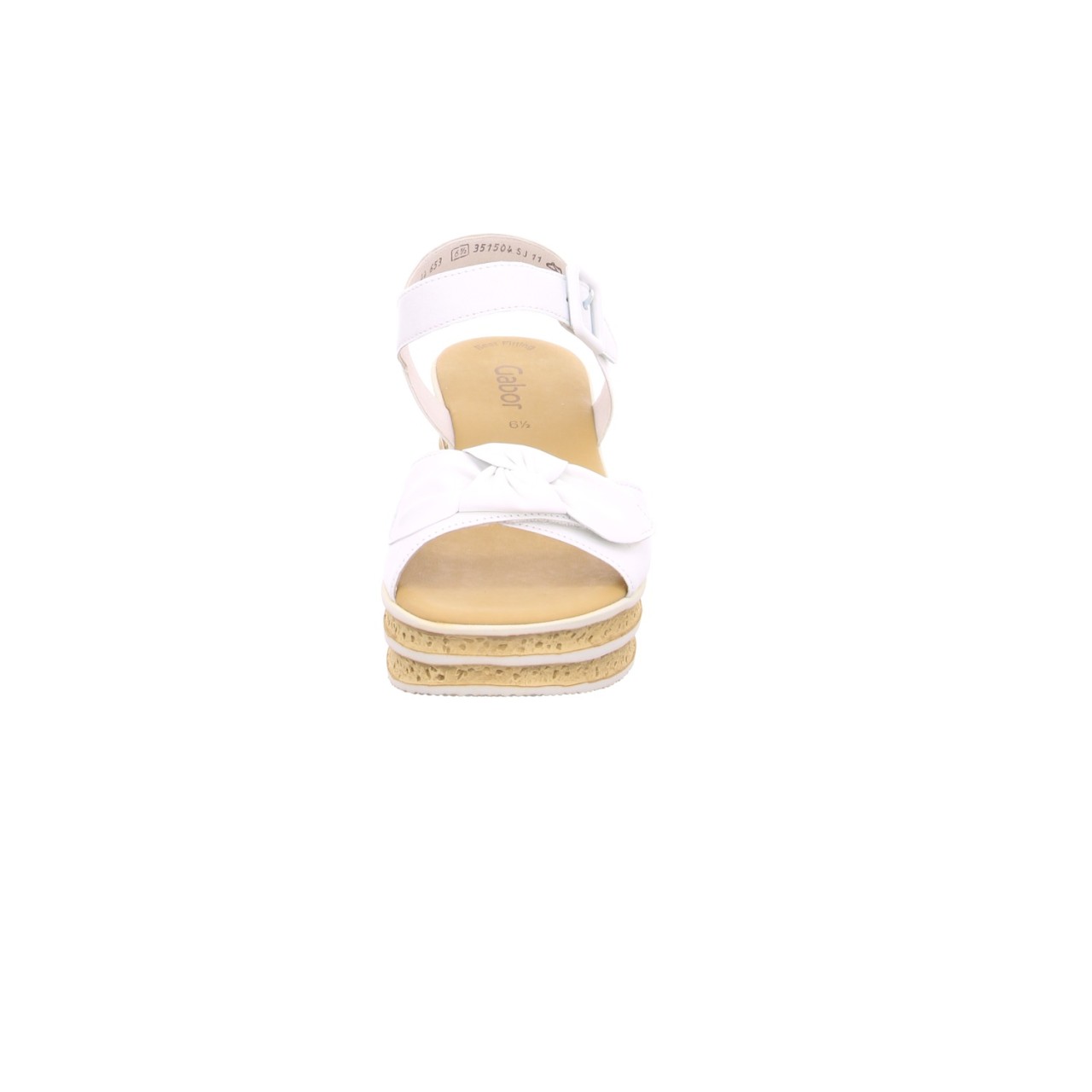 GABOR Klassische Sandalen weiss
