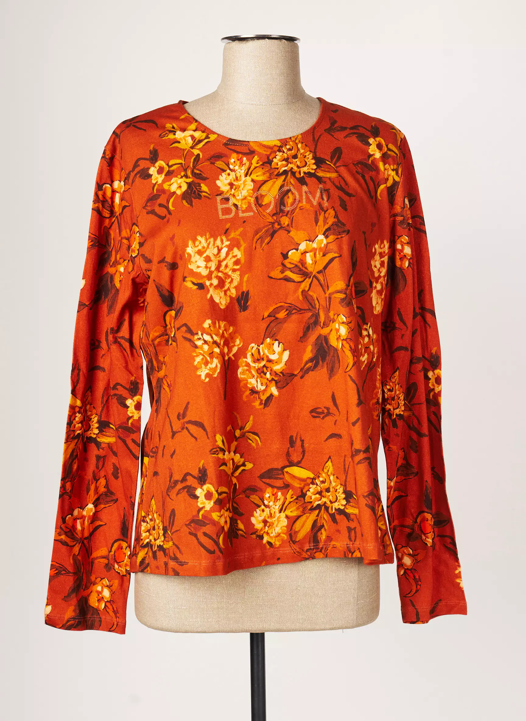 Agathe   Louise Tshirts Femme couleur orange