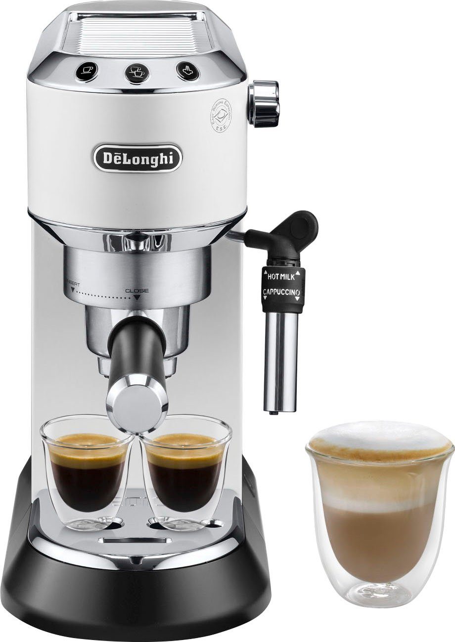 De'Longhi Siebträgermaschine Dedica Style EC 685.W, 1350 Watt, 15 Bar