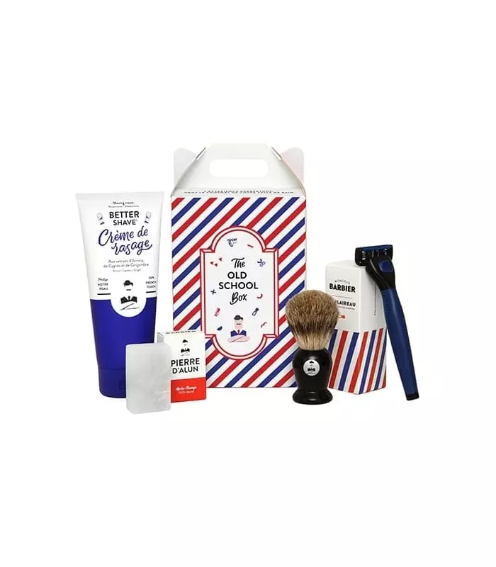 OLD SCHOOL Coffret Cadeau de Rasage pour hommes