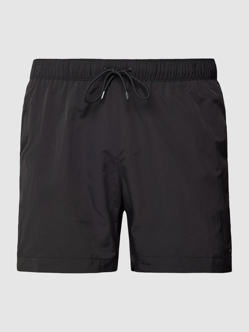 PLUS SIZE Badehose mit elastischem Bund in dunkelblau