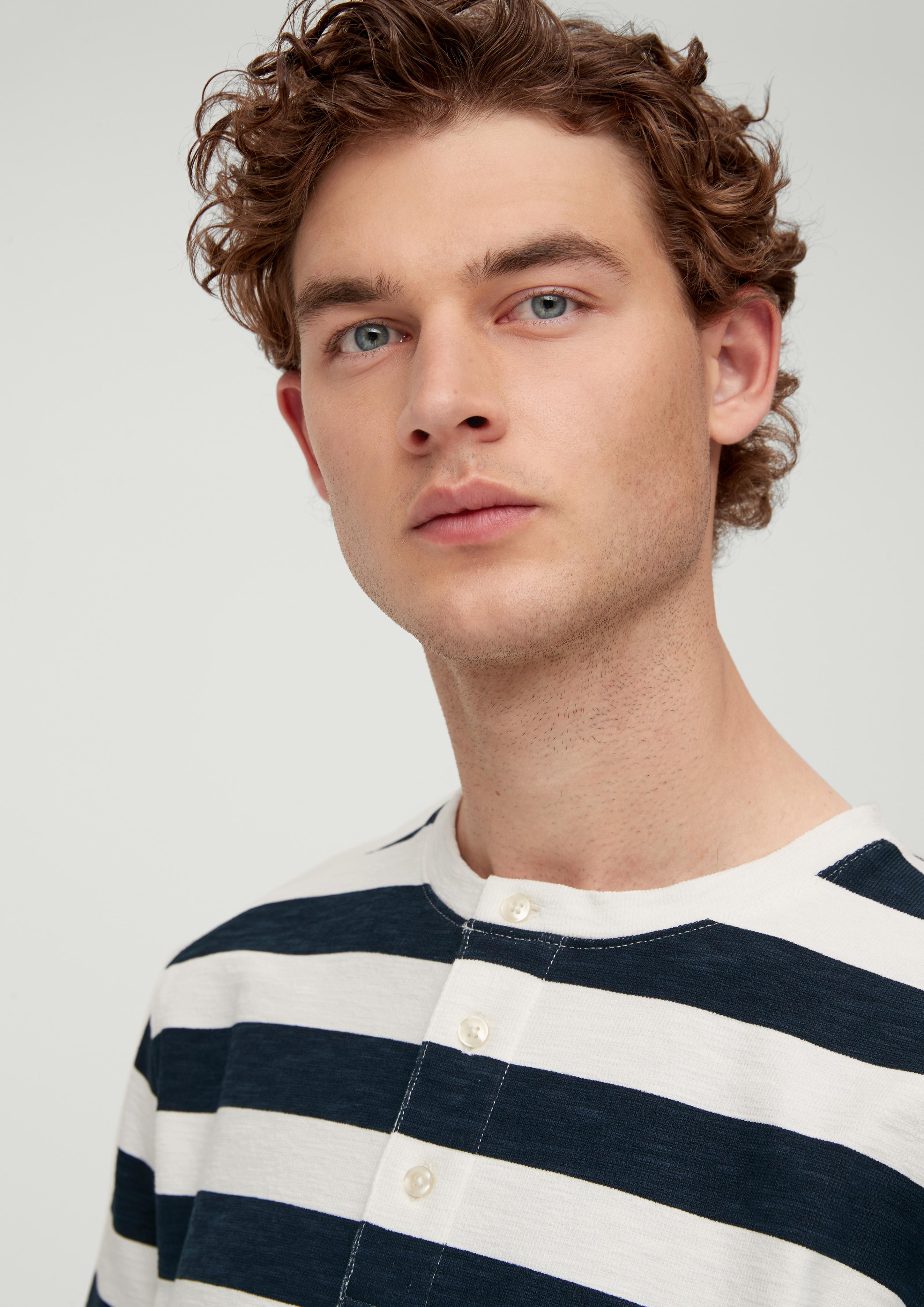 Gestreiftes Baumwollshirt  2131564-59G2