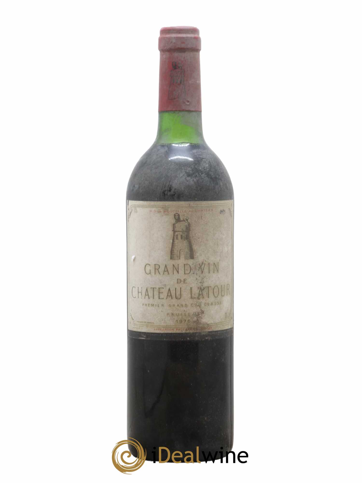 Château Latour 1er Grand Cru Classé  1976 - Lot de 1 Bouteille