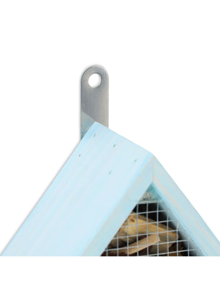 relaxdays Bienenhotel in Blau günstig kaufen onesize
