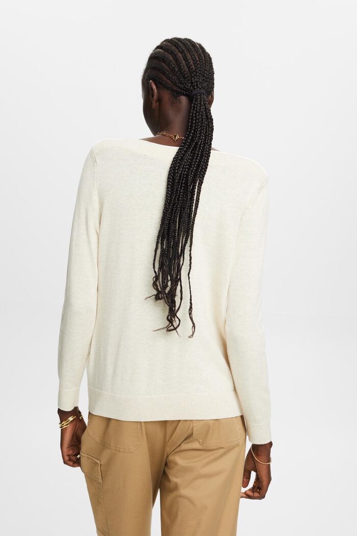 Pullover mit Bootausschnitt