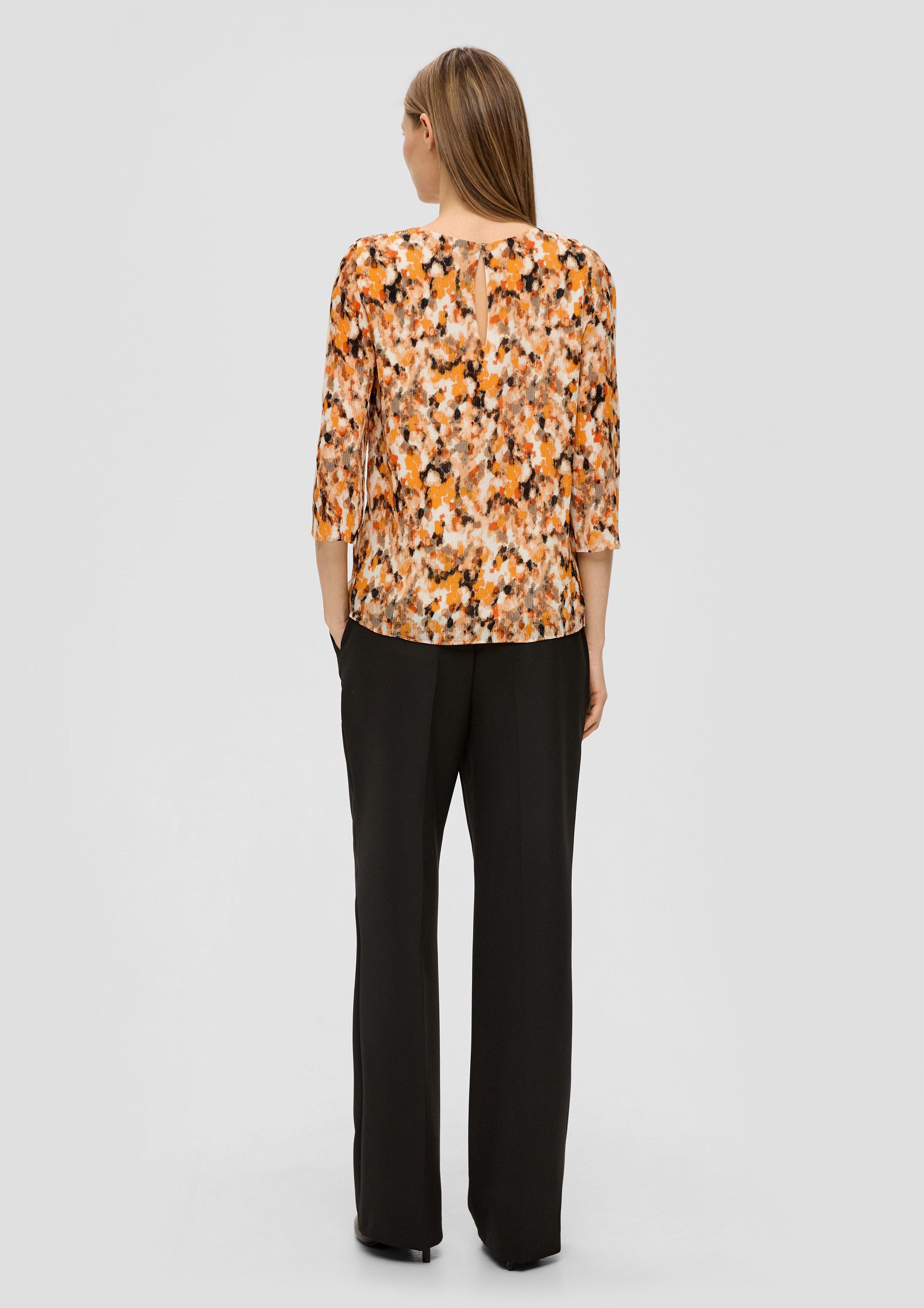 Chiffon-Bluse mit Webstruktur  2139195-07A5