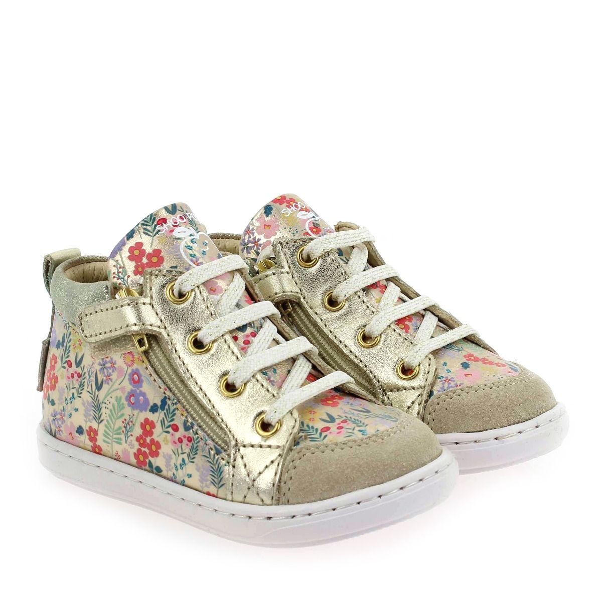 Shoopom  BOUBA BI ZIP E22 - Doré Multi