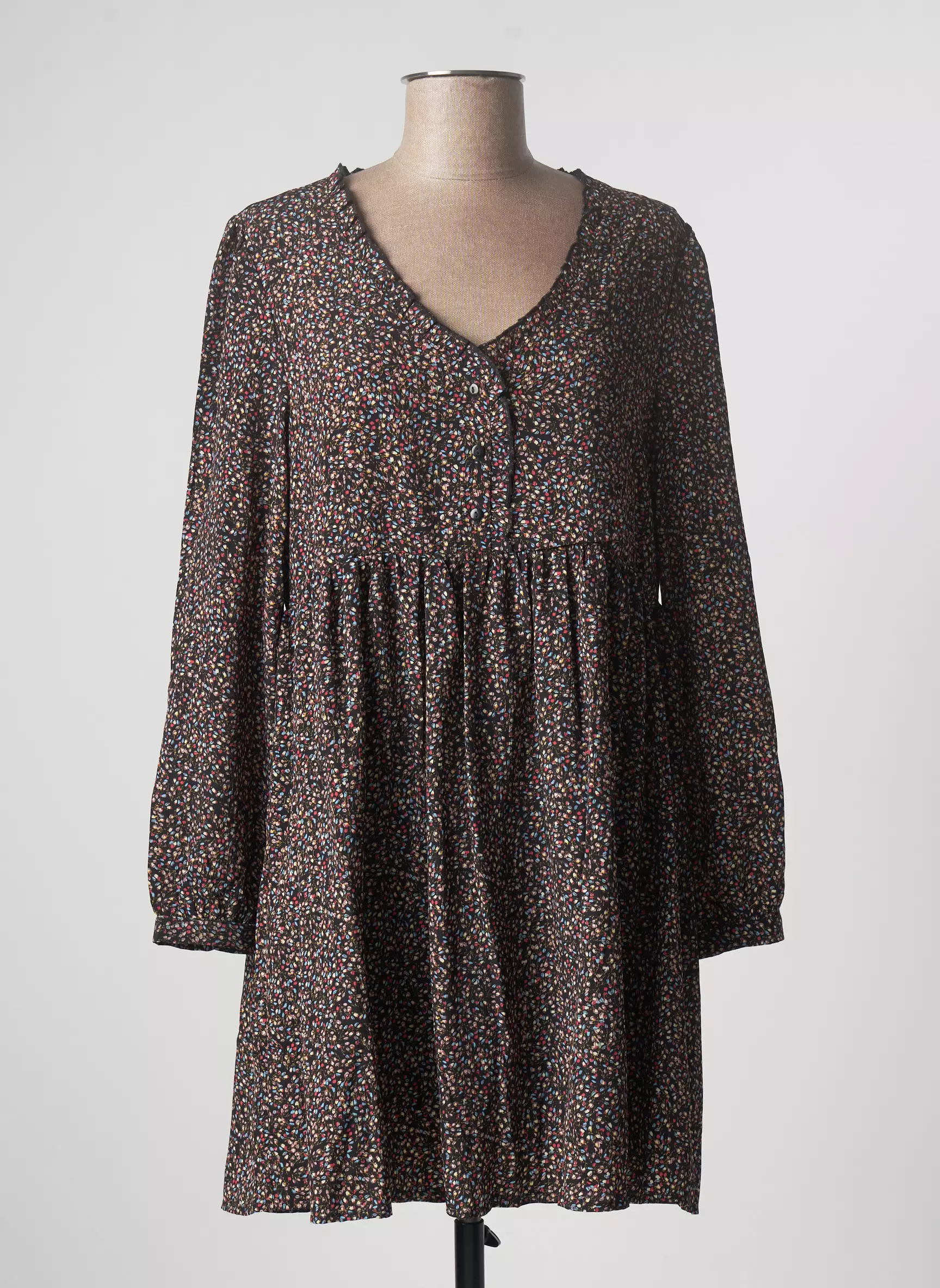 Artlove Robes Courtes Femme couleur noir