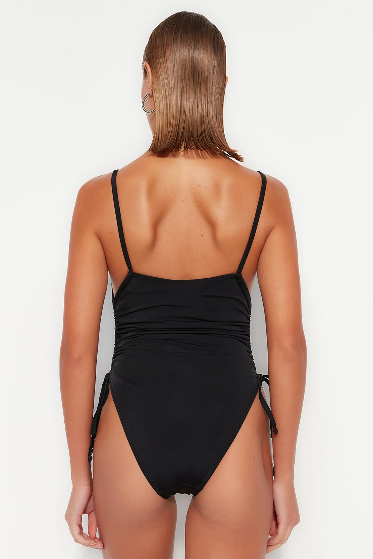 Trendyol Collection  Badeanzug - Schwarz - Unifarben