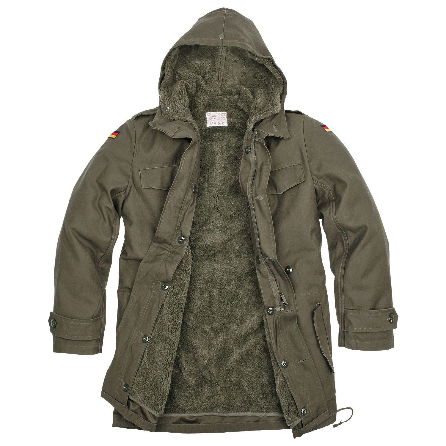 Bundeswehr Feldparka m. Futter