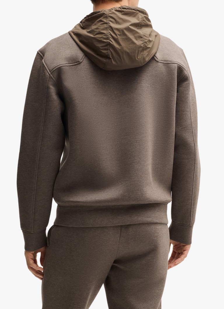 HUGO BOSS BOSS x ASTON MARTIN Hoodie with heathered design