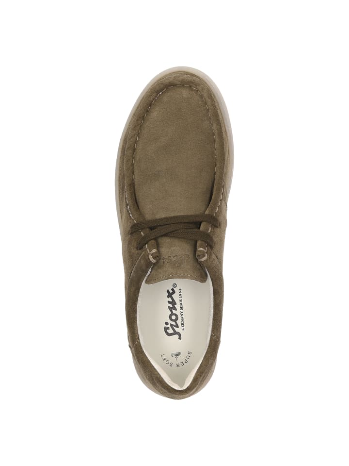 Sioux Schnürschuh Tedrino-701 in schlamm günstig kaufen