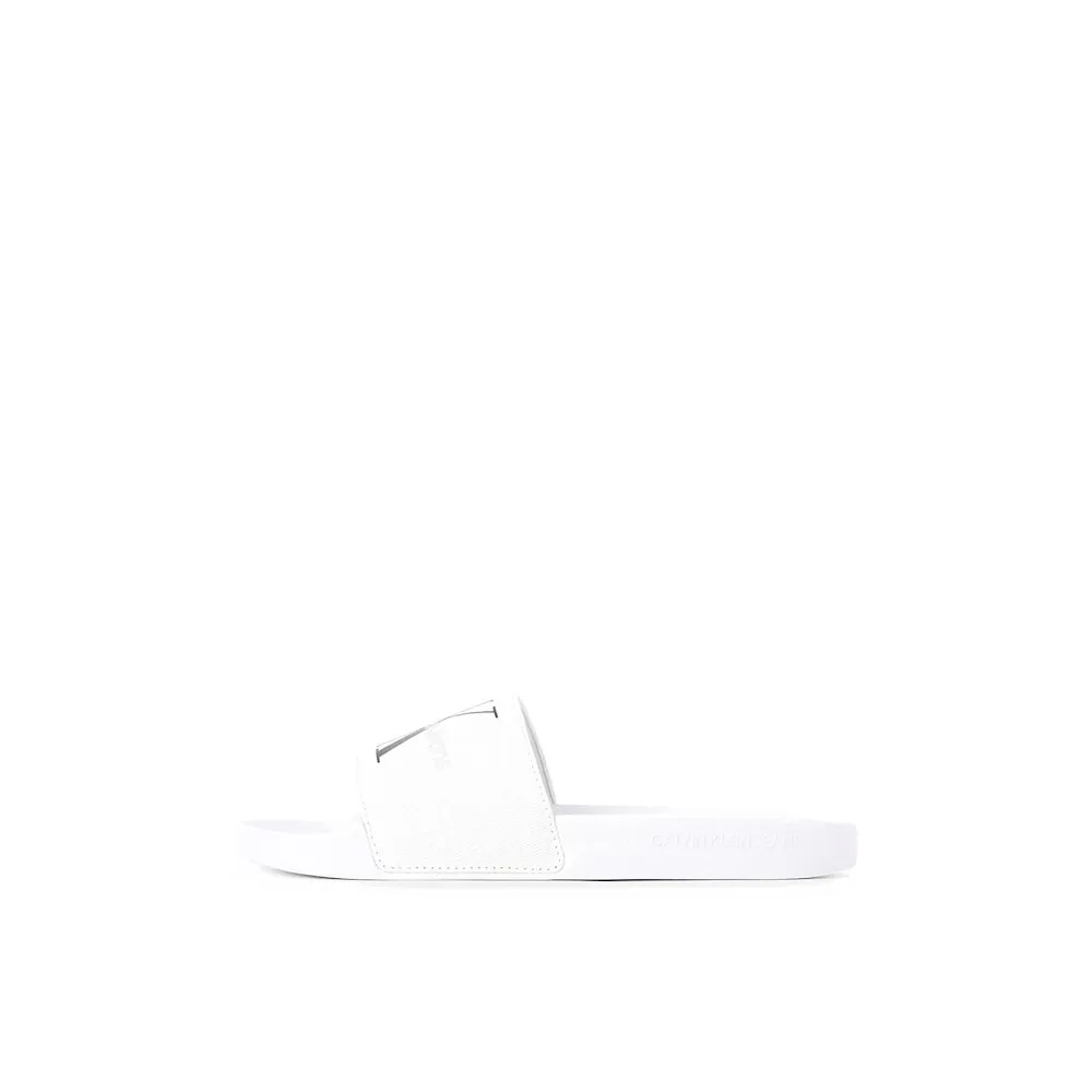 Calvin Klein Slide Monogram YW00103-01W / weiss