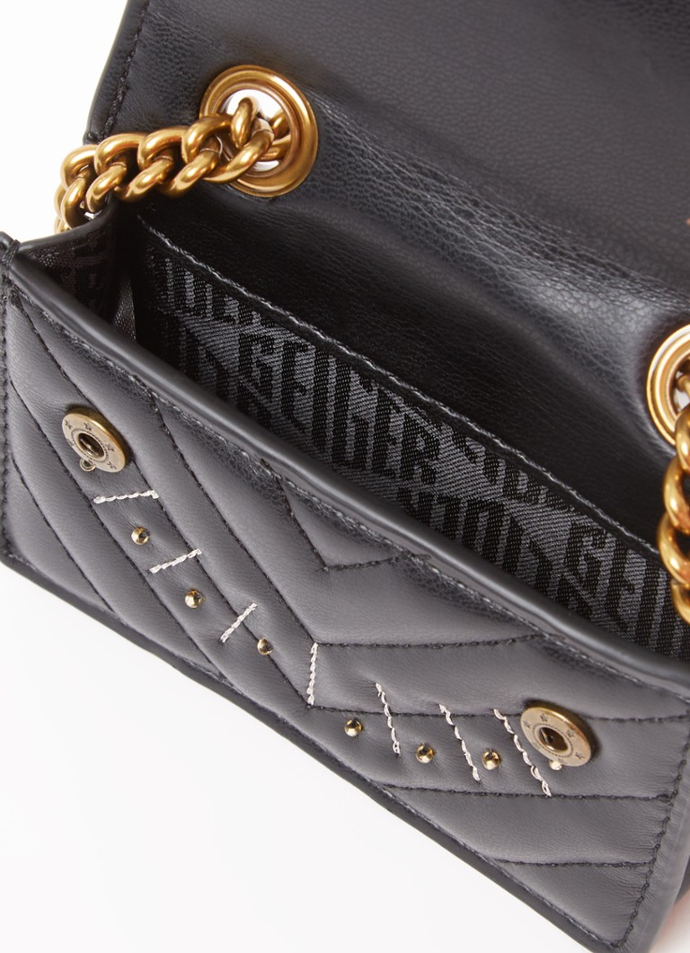 Borsa a tracolla trapuntata Micro Kensington Eye di Kurt Geiger
