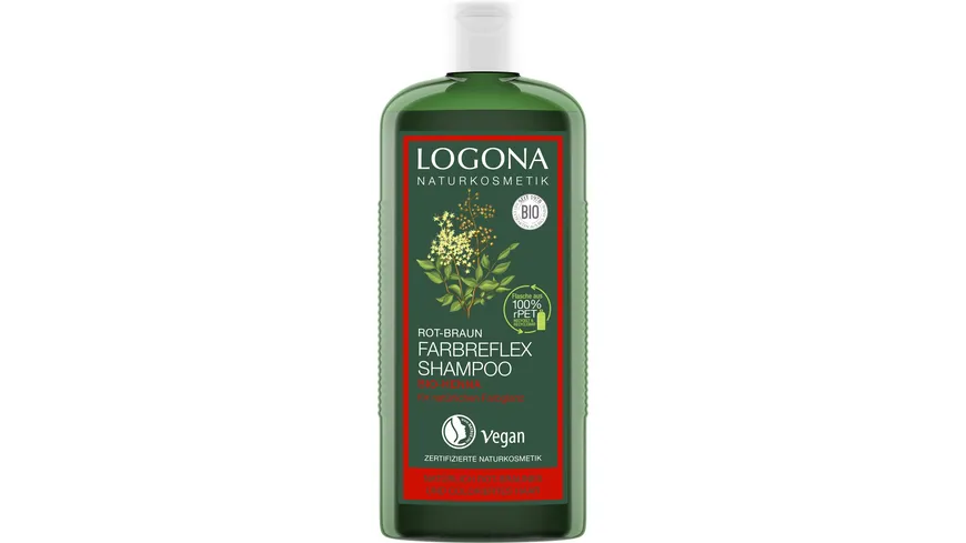 LOGONA Farbreflex Shampoo Rot-Braun Bio-Henna 250 ml