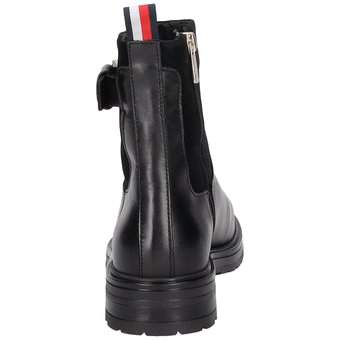 Tommy Hilfiger Thermo Material Mix Belt Booti in schwarz