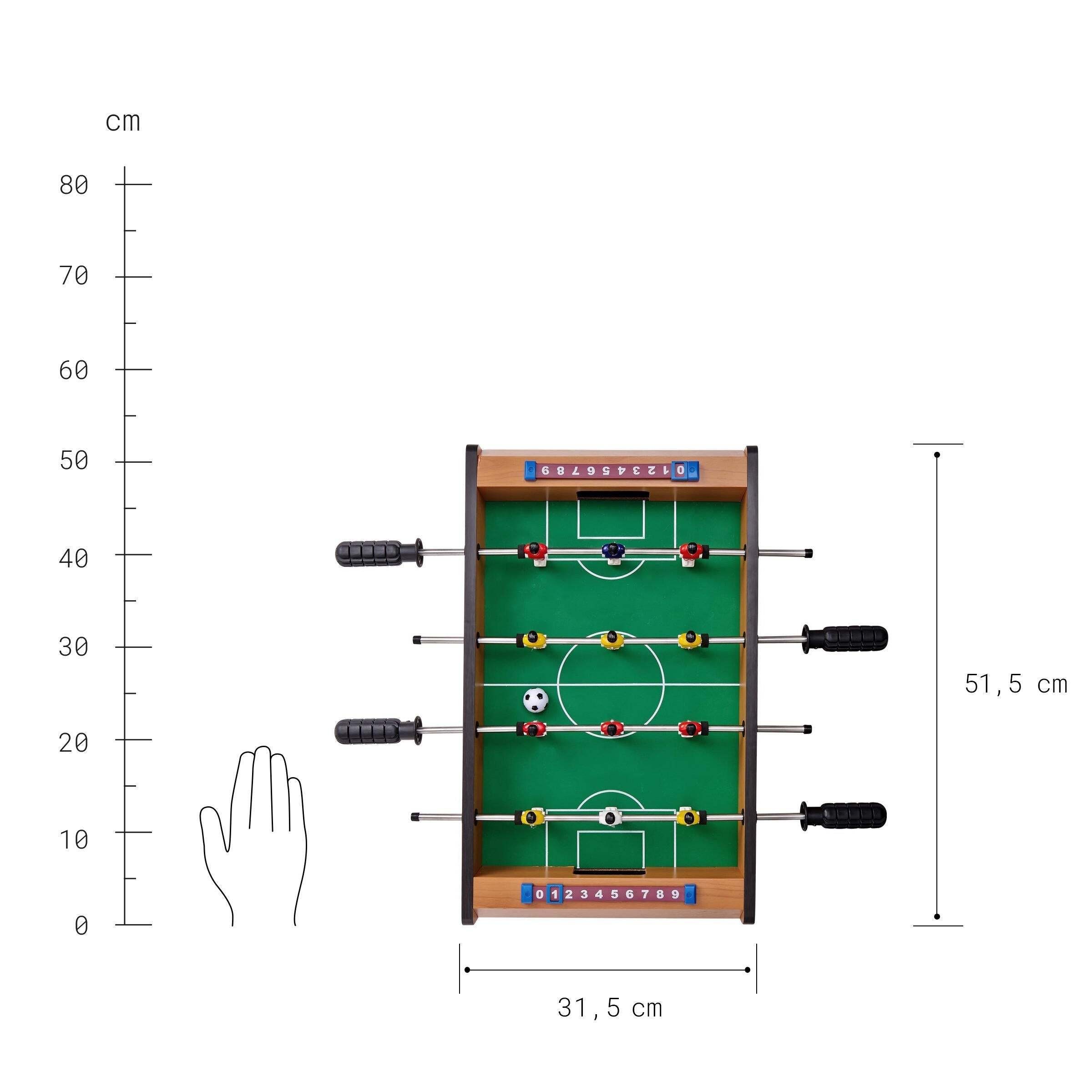 BUTLERS Mini-Tischkicker GOOOALIAT Tischkicker
