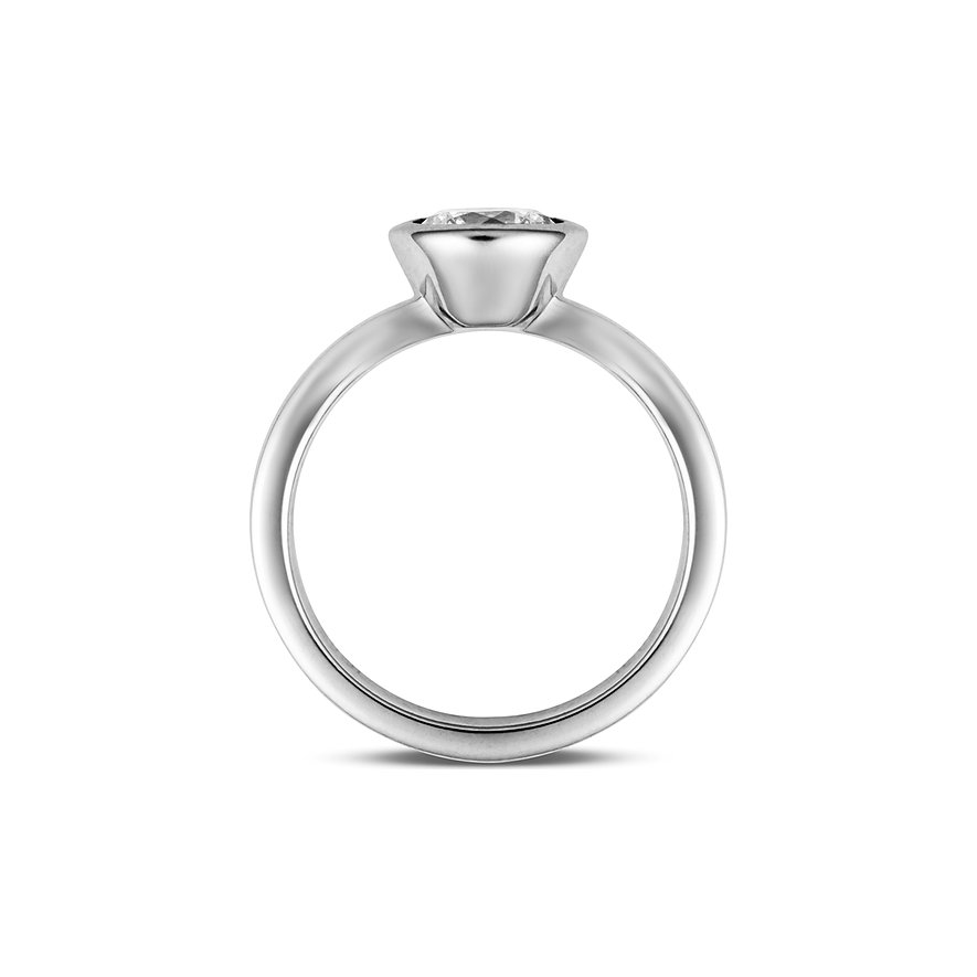 JETTE Damenring SOLITAIRE