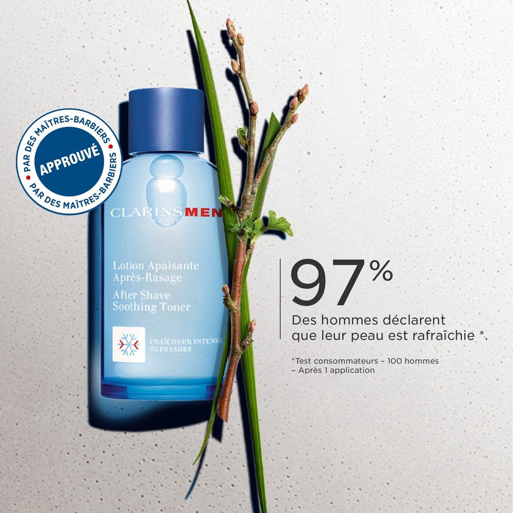 Clarins ClarinsMen Lotion Apaisante Après-Rasage Soin de rasage