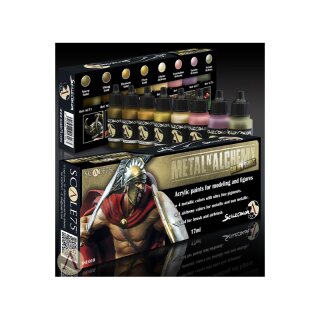 Metal and Alchemy Golden Paint Set