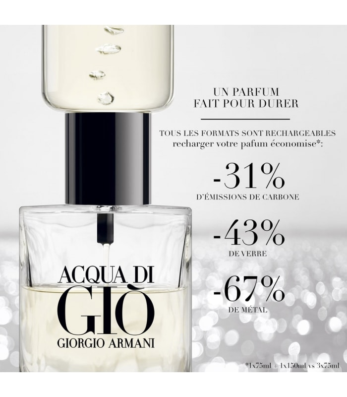 Giorgio Armani-ACQUA DI GIO-Eau de Parfum Vaporisateur Rechargeable