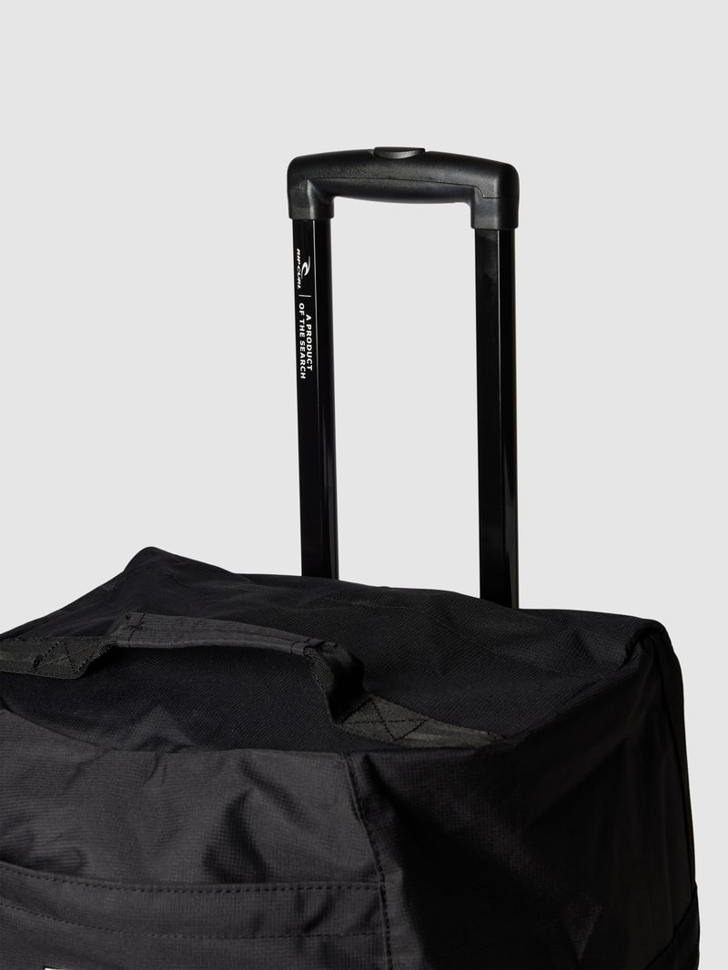 Weekender mit Label-Print in dunkelblau