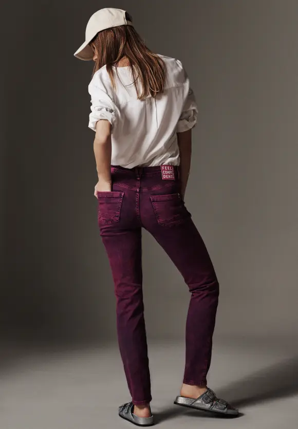 CECIL Casual Fit Jeans in Overdye