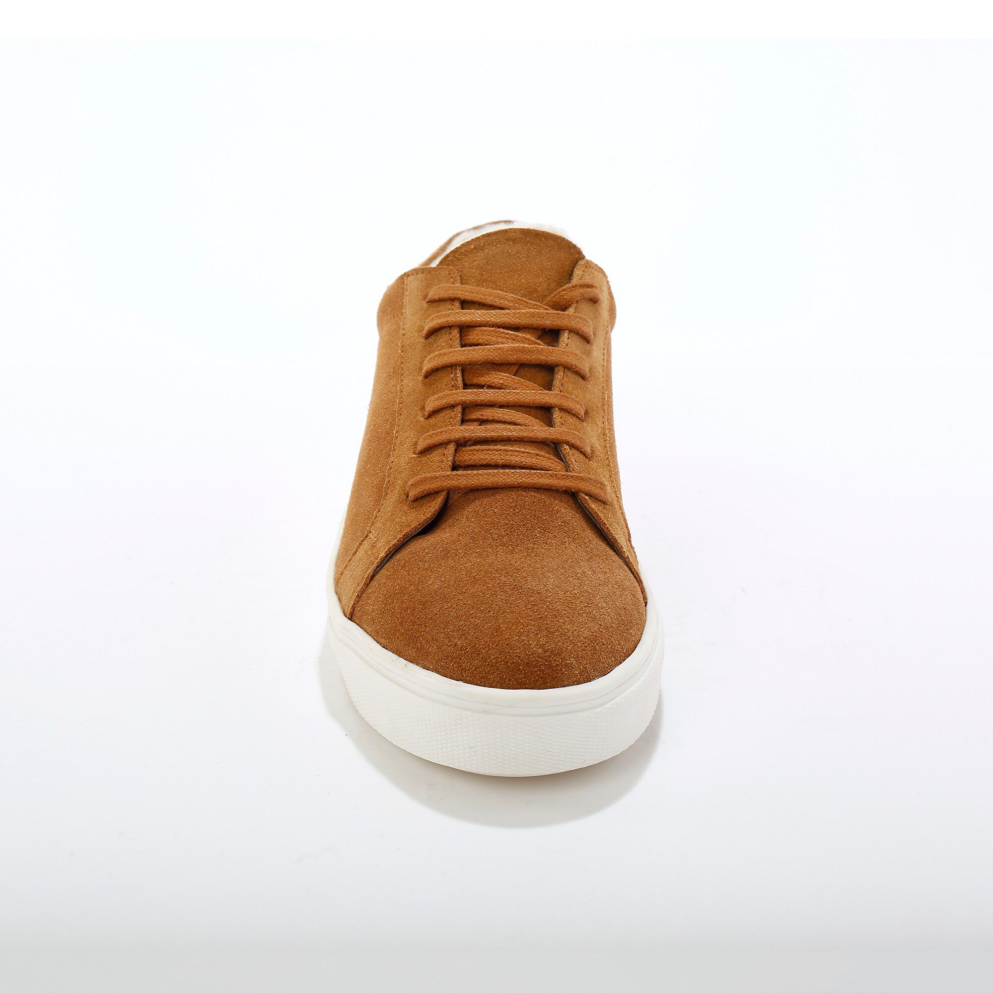 Tennis croûte de cuir, fourrées