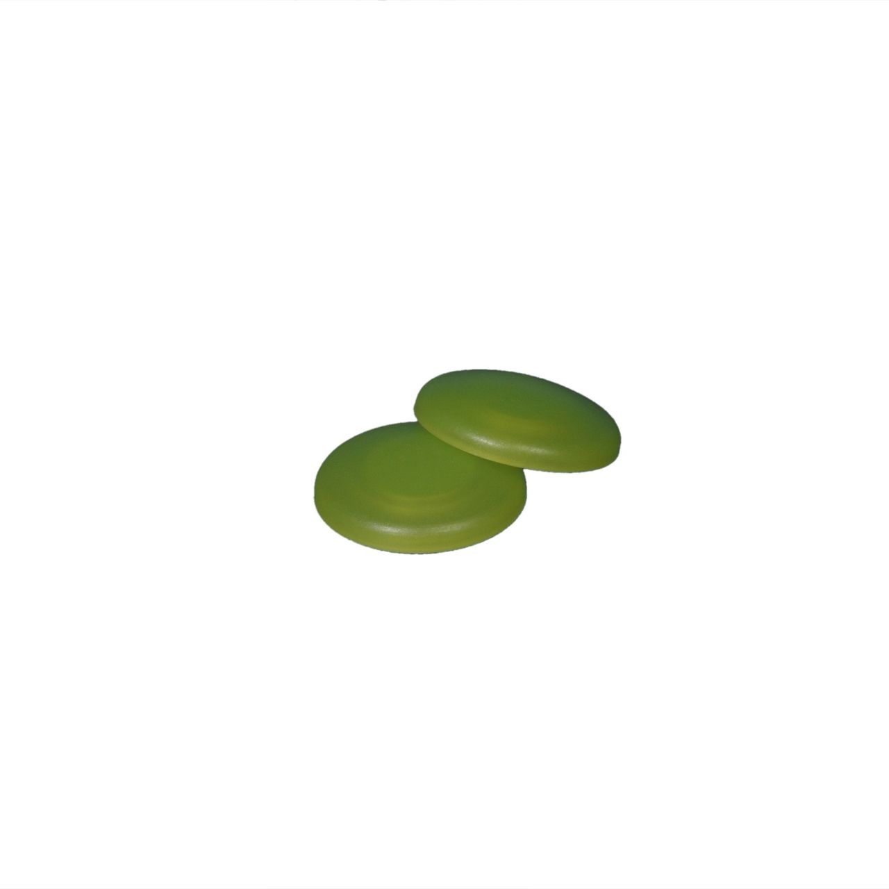 Bella Casa Dekomagnet Magnet Kühlschrankmagnet Pinnwandmagnet, Ø 30 mm, apfelgrün, 2 Stück