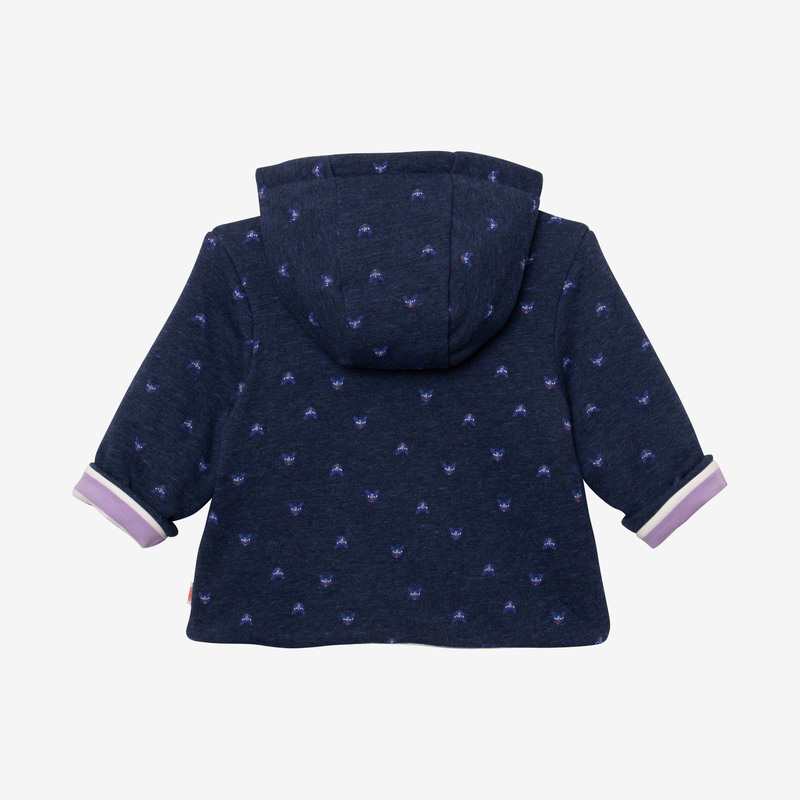 Veste bébé garçon réversible bleu Catimini