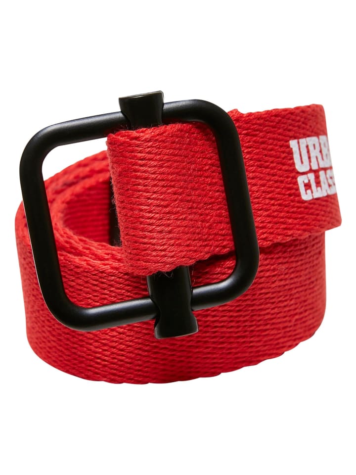 Urban Classics Urban Classics Gürtel in black/red günstig kaufen onesize
