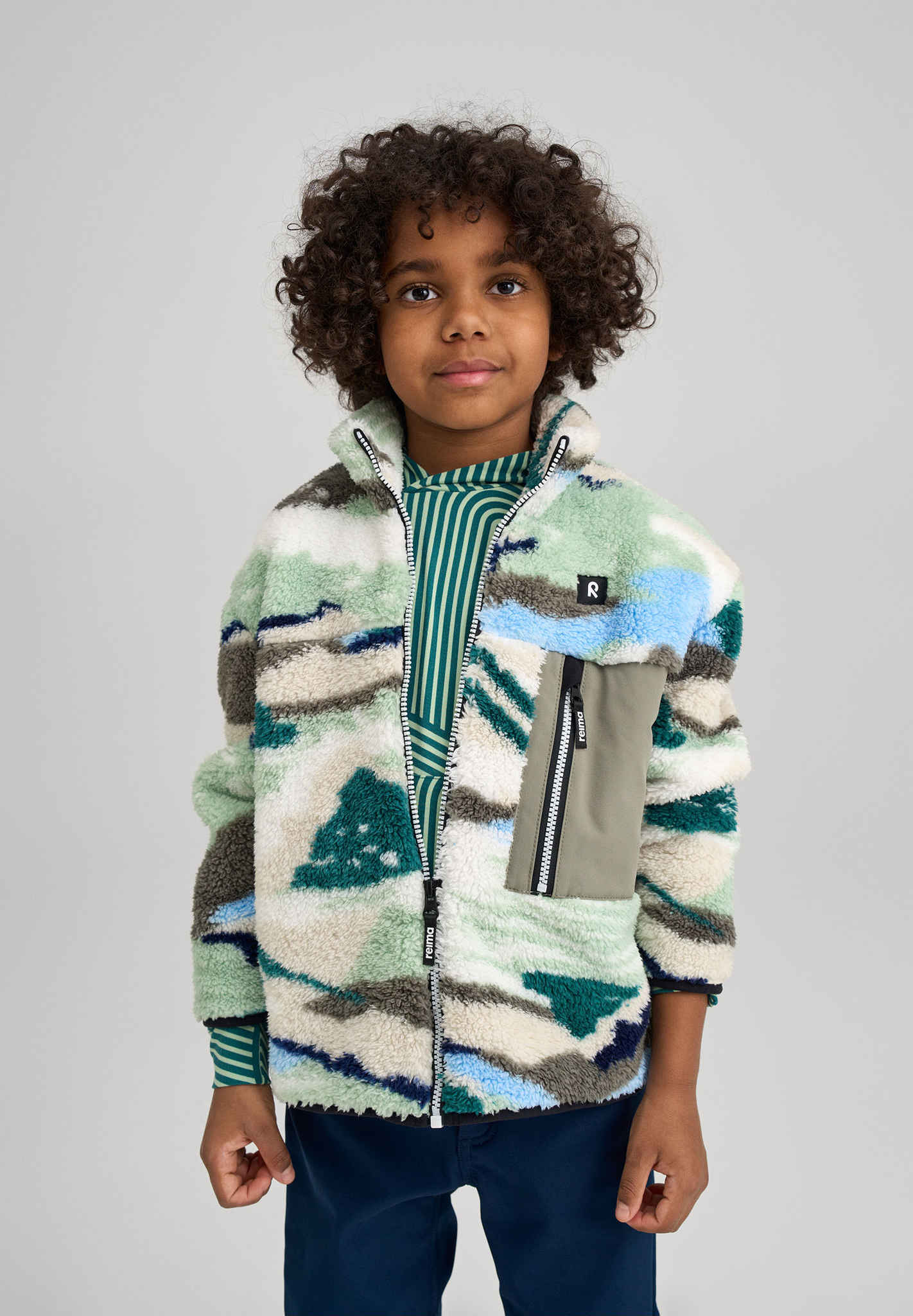 Kinder Fleecejacke Turilas