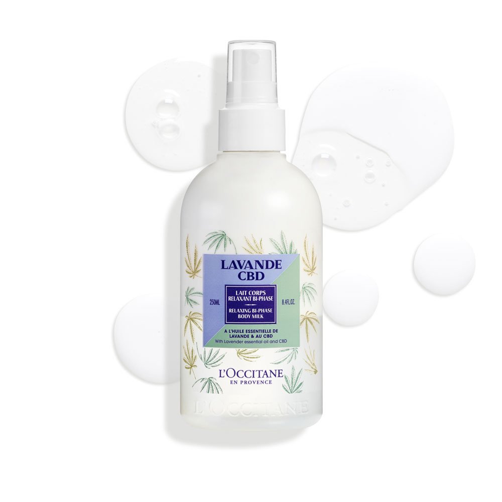 L&'OCCITANE Lavendel CBD Zwei-Phasen Körpermilch