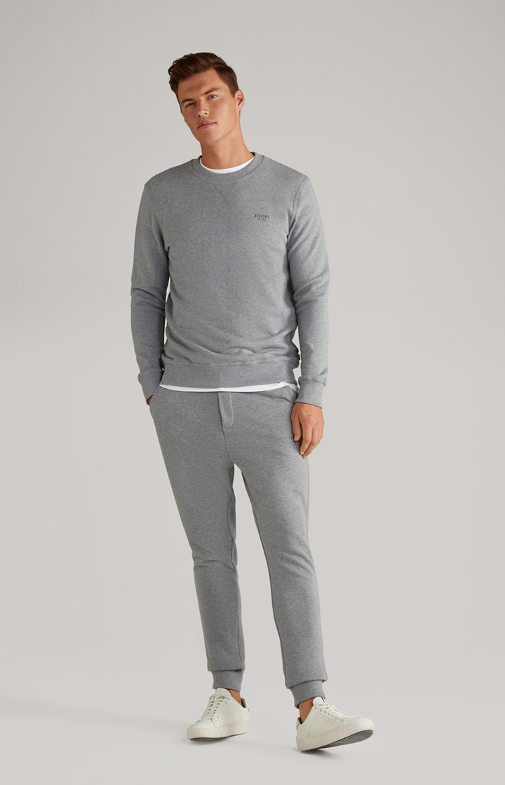 Sweatshirt Salazar in Grau meliert