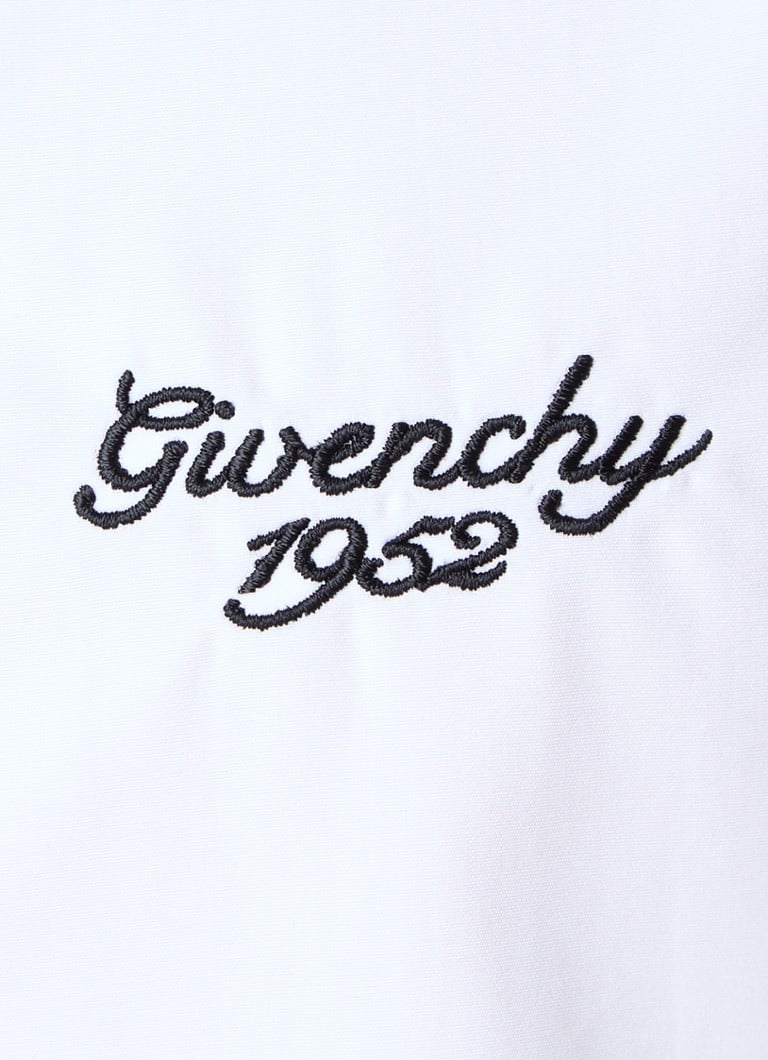 Camicia oversize Givenchy con logo ricamato