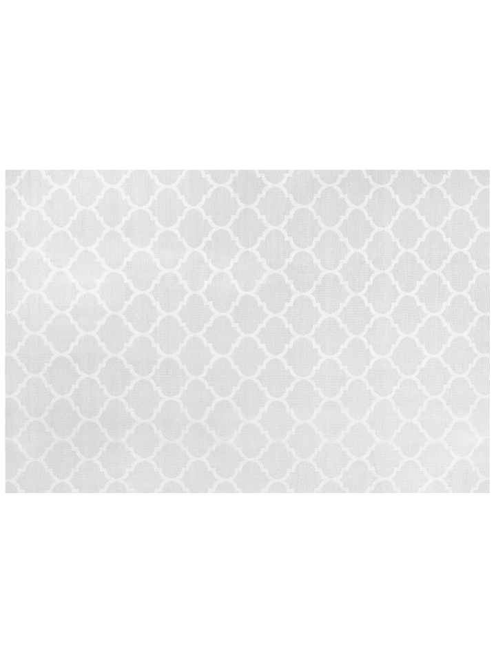 Beliani Outdoorteppich AKSU in Grau/Weiß - (W) 160 x (H) 0.3 x (L) 230 cm günstig kaufen onesize