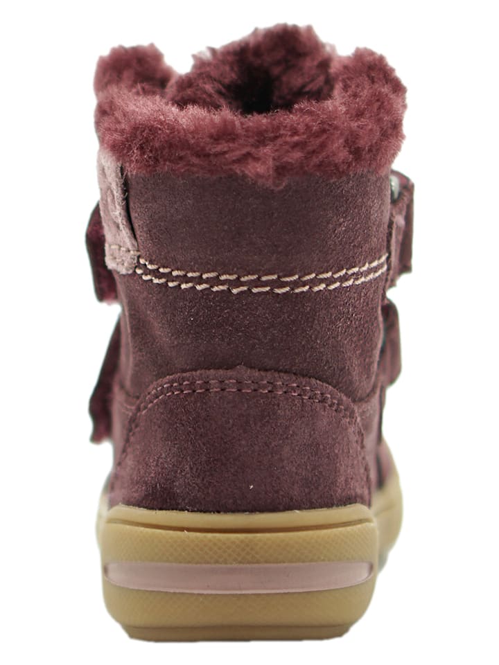 lamino Leder-Boots in Lila günstig kaufen