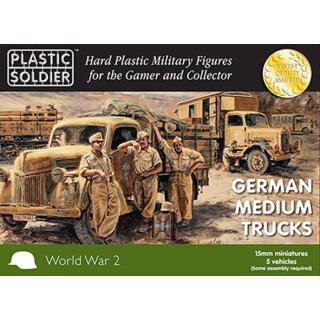 15mm German Medium Trucks