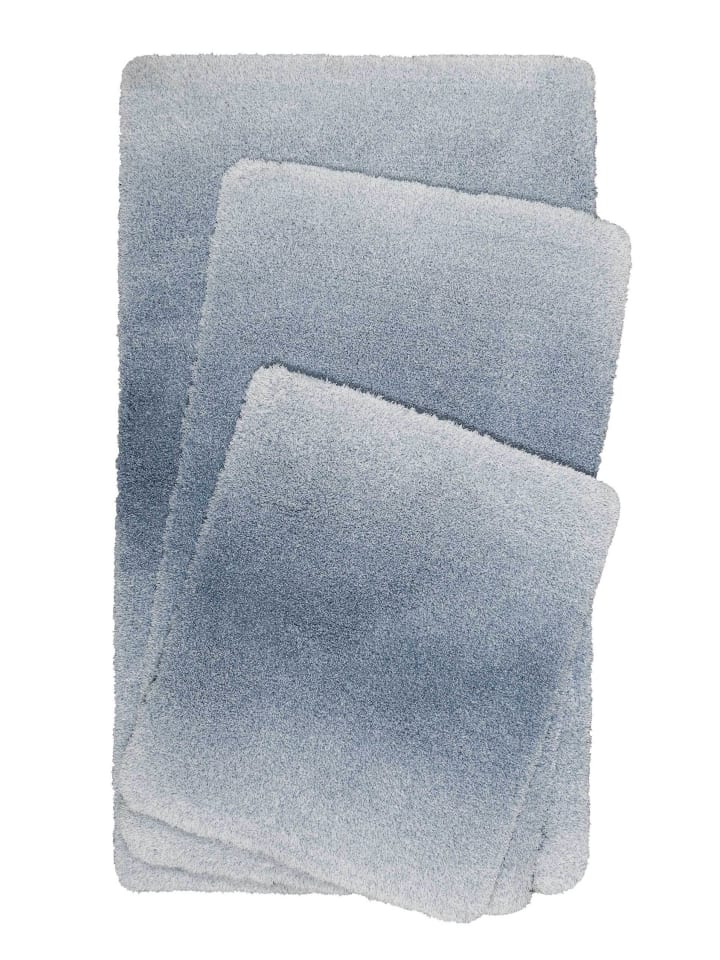 Wecon Home Badteppich Luuk in blau meliert günstig kaufen