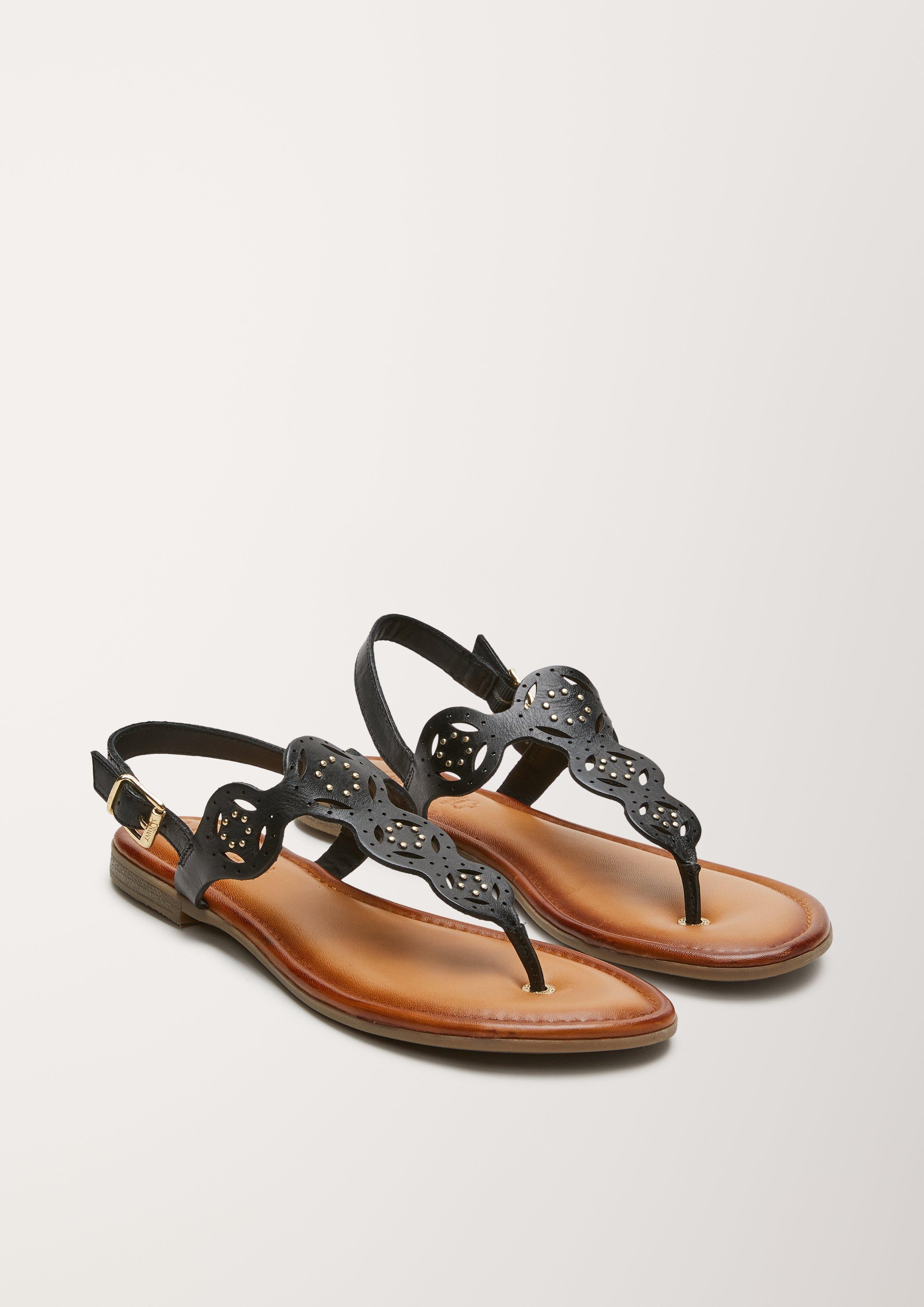 Sandalen aus Leder  6005763-001