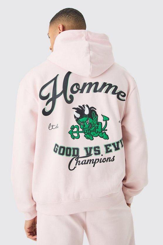 Oversize Hoodie mit Applikation