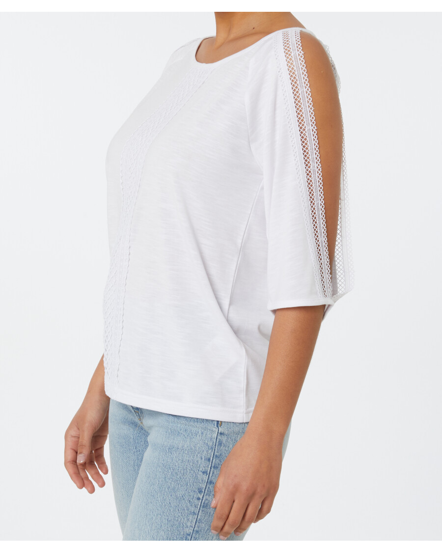 Bluse mit Cut-outs