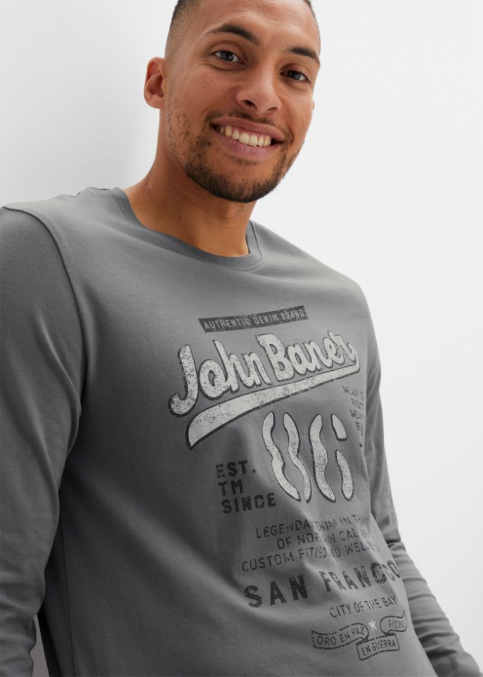 Langarmshirt aus Bio-Baumwolle
