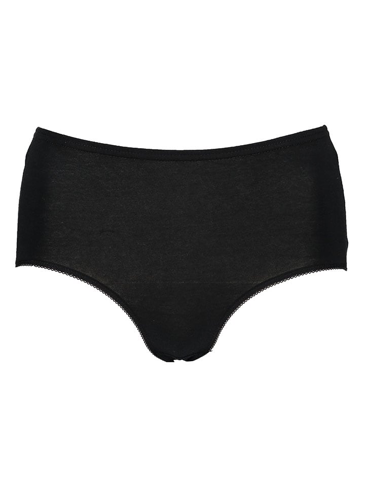 PETITE FLEUR 5er-Set: Taillenslips in Schwarz/ Beige/ Weiß günstig kaufen