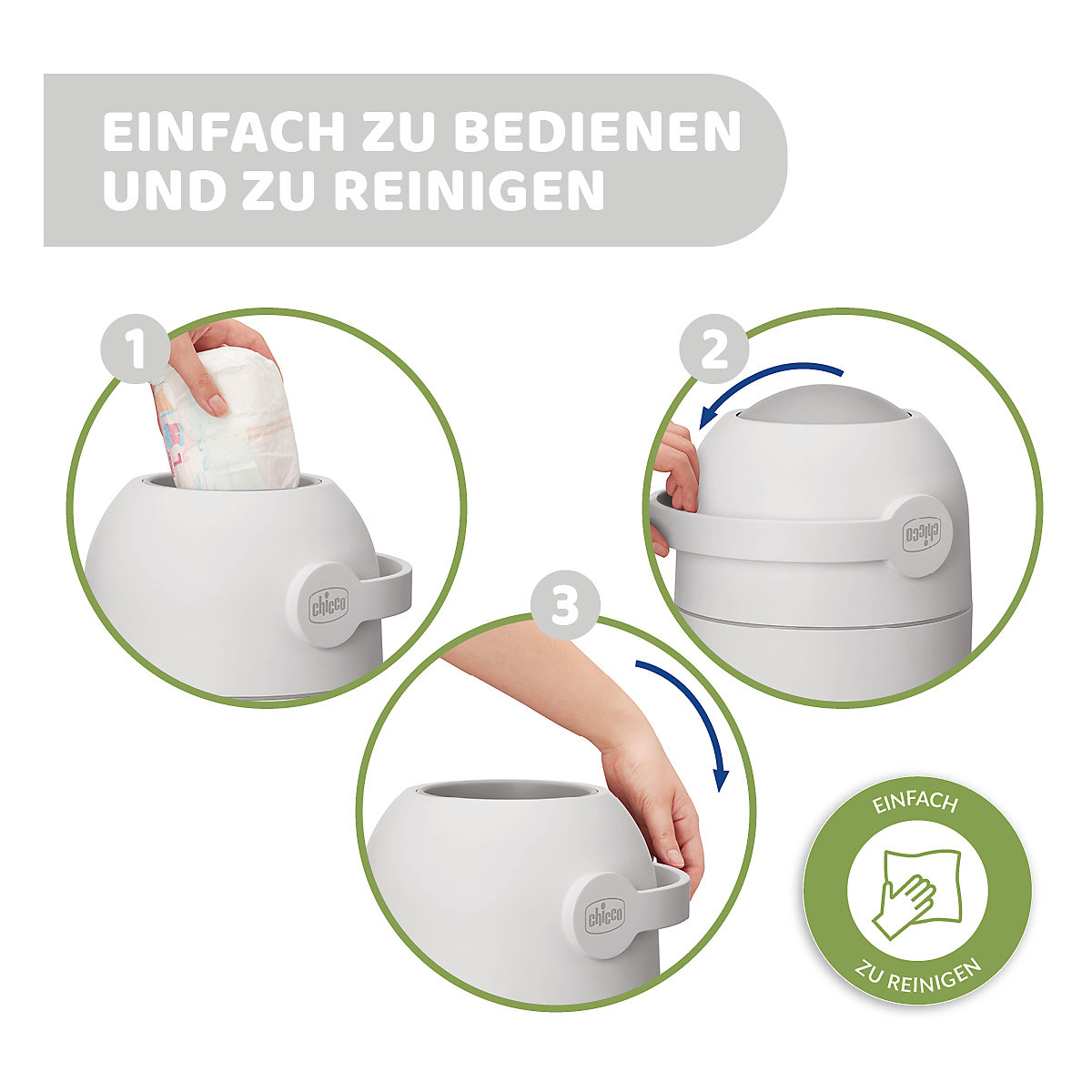 Windeleimer Odour, Off Grey