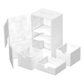 Ultimate Guard Twin Flip`n`Tray 200+ XenoSkin Monocolor - Weiß