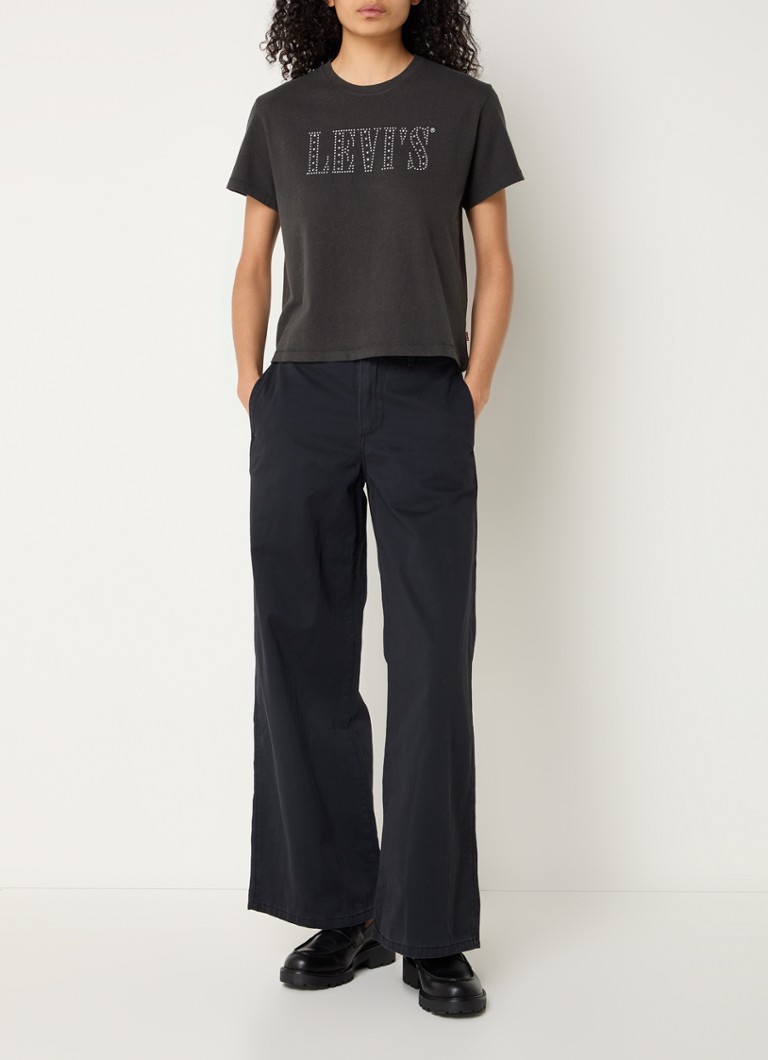 Παντελόνι chino με ψηλόμεσο, φαρδύ Levi's με πλαϊνές τσέπες